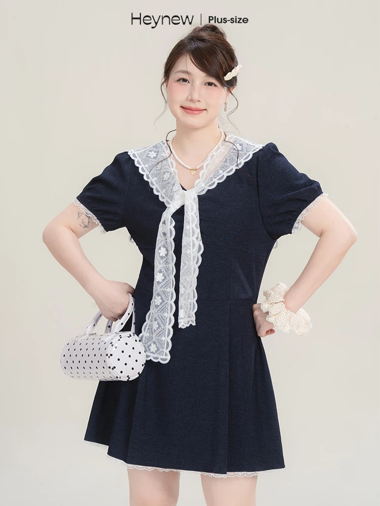 Heynew Lace oulder Women's Dr plus Size Waist Cinched Anti-Aging Skirt Korean Sle V-Ne A-Line Summer Dr
Heynew Lace oulder Women's Dr plus Size Waist Cinched Anti-Aging Skirt Korean Sle V-Ne A-Line Summer Dr