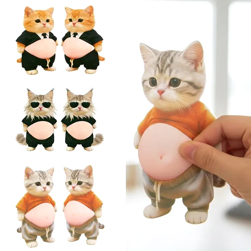 Cat 3D Belly Stickers Soft Silicone For Phone Case Car Decoration Children's Birthday Party Favor Festival Supplies Accessories
Cat 3D Belly Stickers Soft Silicone For Phone Case Car Decoration Children's Birthday Party Favor Festival Supplies Accessories