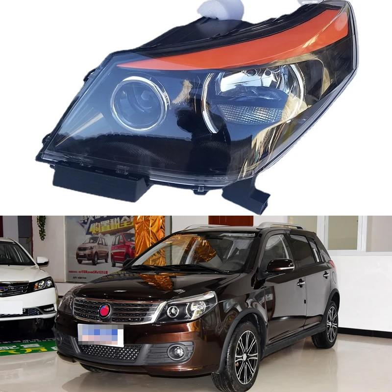 Фары в сборе для Geely SHANGHAI ENGLON SC6 SC615 2012-2016, фары дальнего света, поворотный сигнал, фары ближнего света, ночные светильники, автозапчасти
Фары в сборе для Geely SHANGHAI ENGLON SC6 SC615 2012-2016, фары дальнего света, поворотный сигнал, фары ближнего света, ночные светильники, автозапчасти