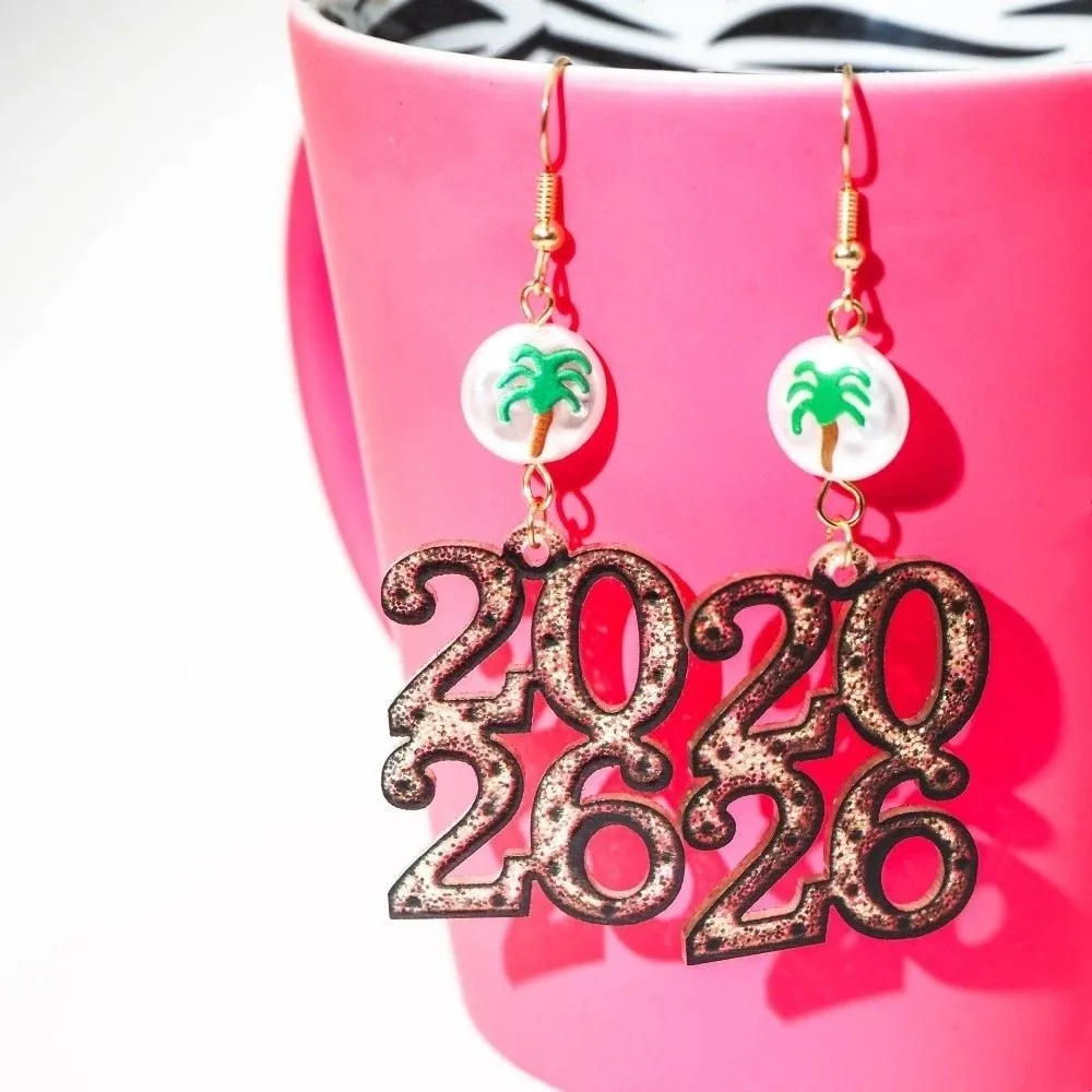 Vintage Jewelry 2026 Stud Earrings Acrylic Glitter Aesthetic Happy New Year Earrings Long Drop Shiny Party Earrings Pendant Gift
Vintage Jewelry 2026 Stud Earrings Acrylic Glitter Aesthetic Happy New Year Earrings Long Drop Shiny Party Earrings Pendant Gift