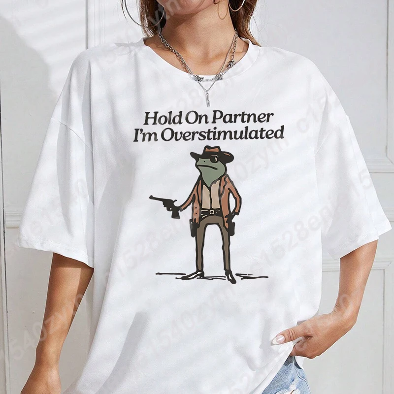 Hold On I'm Overstimulated T-shirts, Frog T-shirt, Cute Animal Shirt, Trendy Tops, Funny Frog Shirt, Women's Oversized T-shirts
Hold On I'm Overstimulated T-shirts, Frog T-shirt, Cute Animal Shirt, Trendy Tops, Funny Frog Shirt, Women's Oversized T-shirts