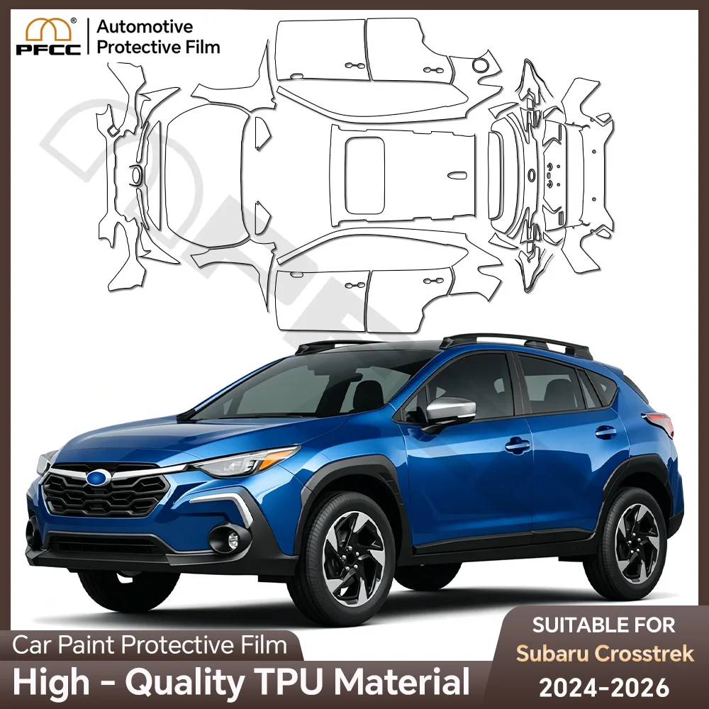 For Subaru Crosstrek 2024 - 2026 9Mil TPU Paint Protection Film Anti-scratch Car Clear Bra Pre-cut PPF Resistant Repairable Cove
For Subaru Crosstrek 2024 - 2026 9Mil TPU Paint Protection Film Anti-scratch Car Clear Bra Pre-cut PPF Resistant Repairable Cove