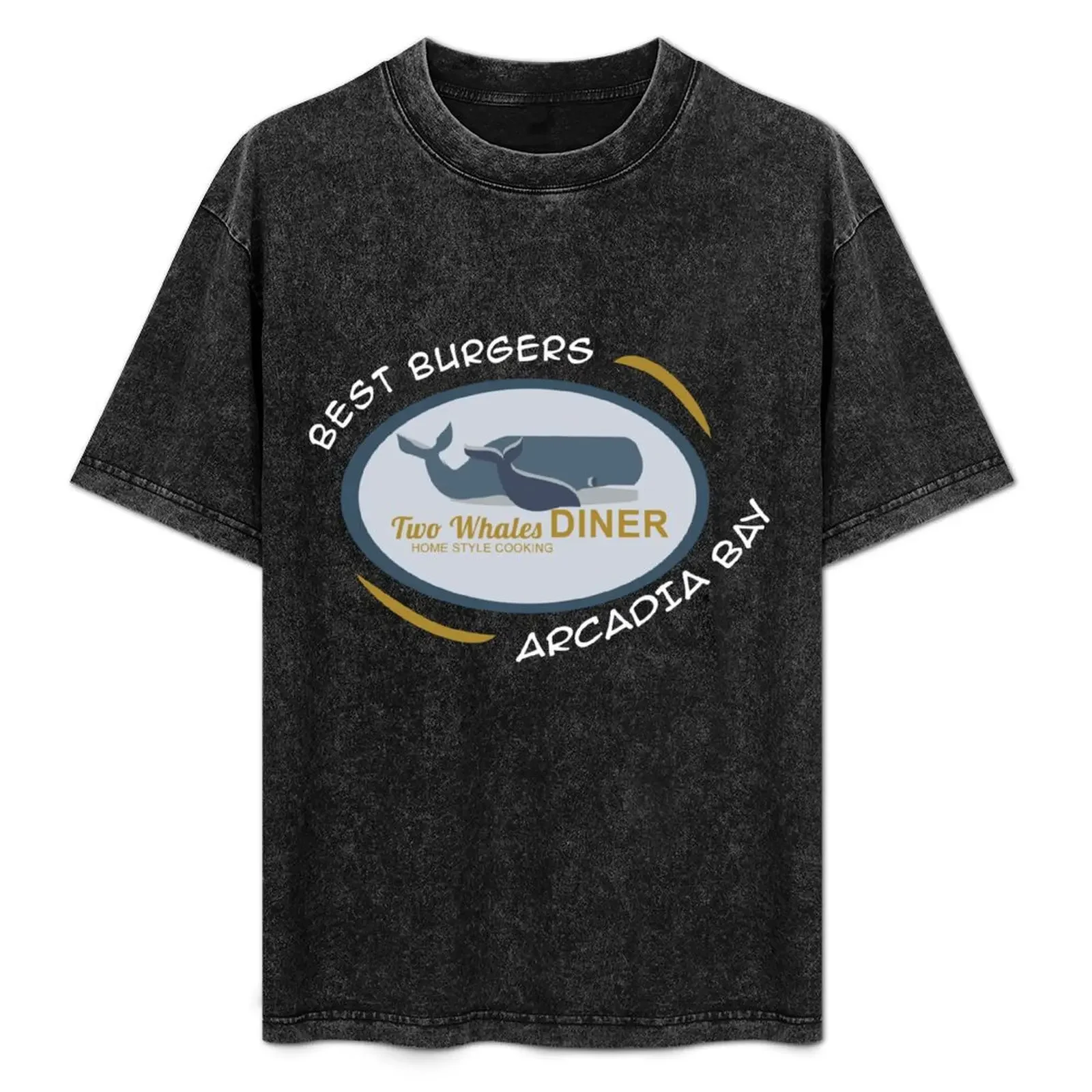 Two Whales Diner Tourist Shirt - Episode 2 T-Shirt Casual Fashion Short Sleeve Cotton T-Shirt
Two Whales Diner Tourist Shirt - Episode 2 T-Shirt Casual Fashion Short Sleeve Cotton T-Shirt