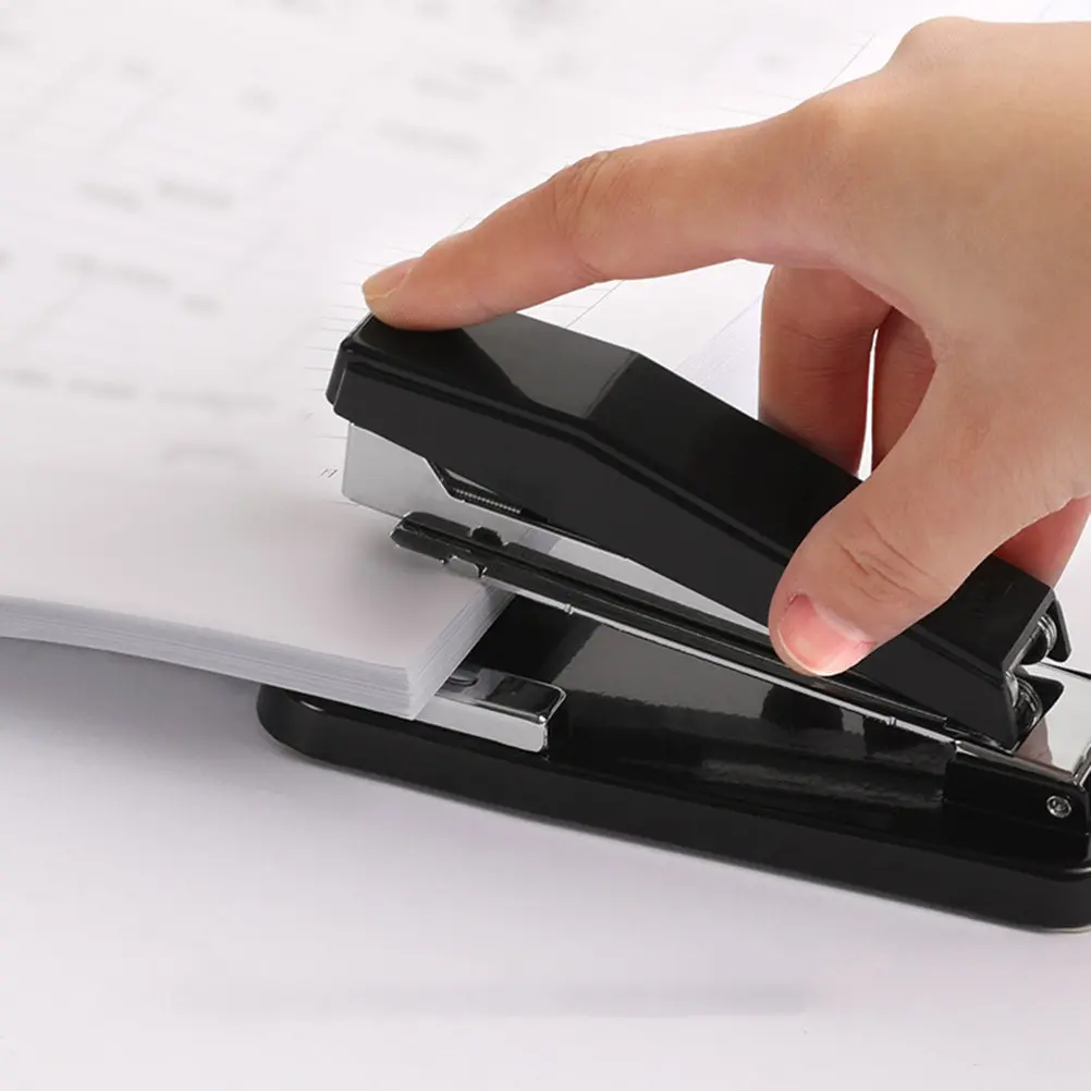 360 Degree Rotating Desktop Stapler No Staple Required Sleek Stylish Design Comfortable Grip for Office Desk School Stationery
360 Degree Rotating Desktop Stapler No Staple Required Sleek Stylish Design Comfortable Grip for Office Desk School Stationery