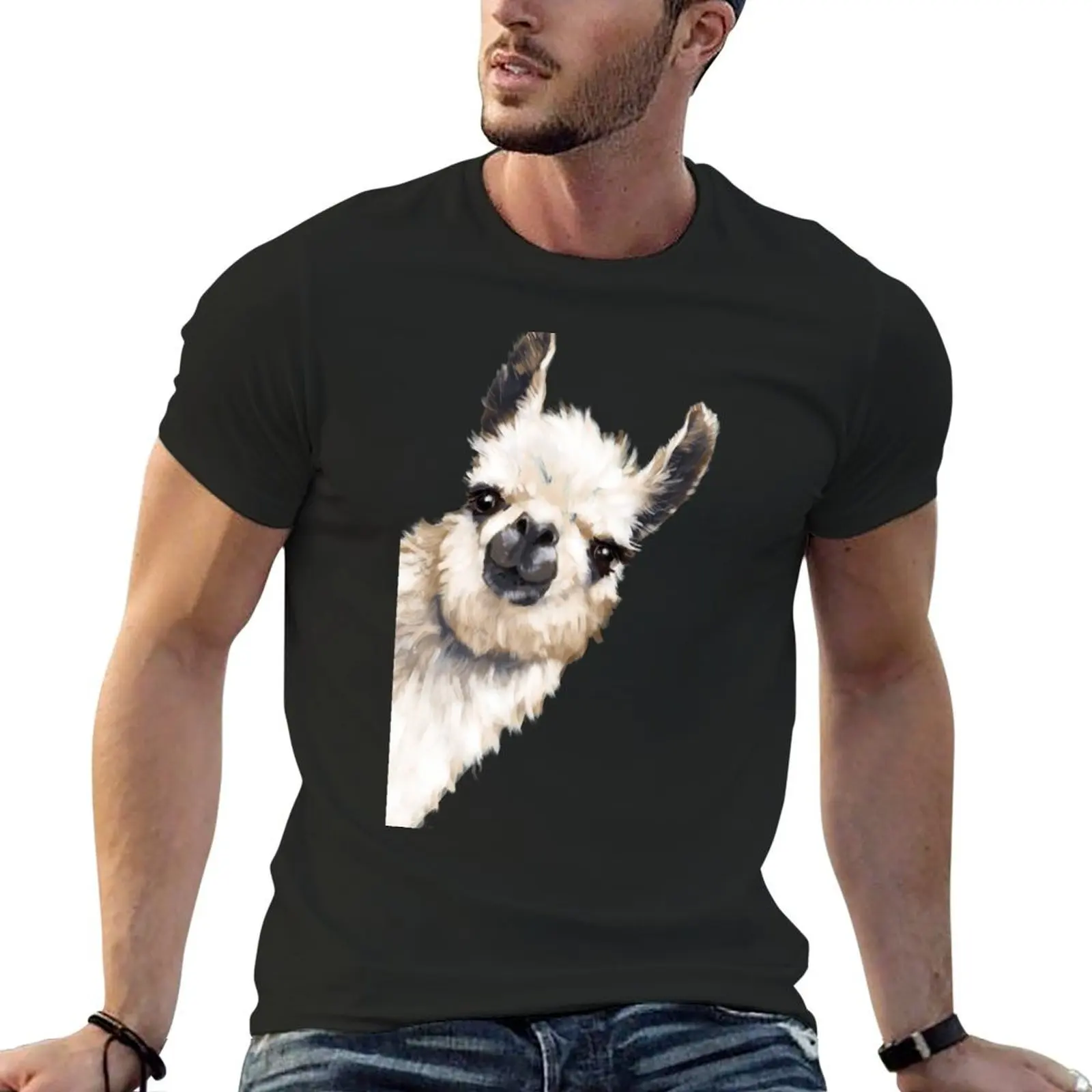 Sneaky Llama T-Shirt designer shirts tops shirts graphic sublime men workout shirt
Sneaky Llama T-Shirt designer shirts tops shirts graphic sublime men workout shirt