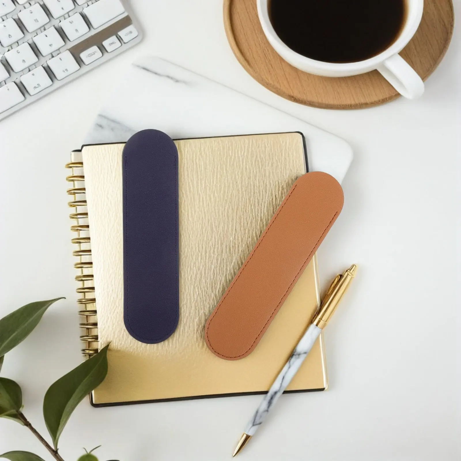 14Pcs Pen Sleeve PU Thickened Protective Cover for Fountain Ballpoint Pens Business School Pencil Pouch Pen Storage Holder
14Pcs Pen Sleeve PU Thickened Protective Cover for Fountain Ballpoint Pens Business School Pencil Pouch Pen Storage Holder