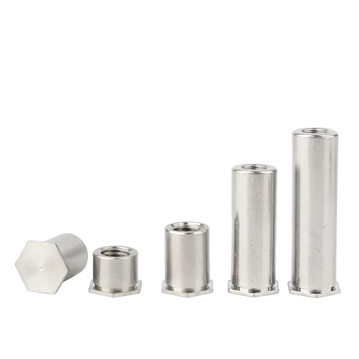 Заклепочная гайка из нержавеющей стали, диаметр маленькой головки, диаметр заклепки, внутренний диаметр заклепки M3M4, нижнее отверстие 304/6 мм, 4,2
Заклепочная гайка из нержавеющей стали, диаметр маленькой головки, диаметр заклепки, внутренний диаметр заклепки M3M4, нижнее отверстие 304/6 мм, 4,2