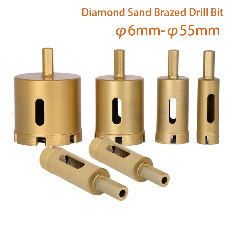 6-55 мм Высококачественная алмазная паяная корончатая сухая дрель для фарфоровой плитки, мрамора, стекла, гранита, кольцевая пила, аксессуары для резки, 1 шт.
6-55 мм Высококачественная алмазная паяная корончатая сухая дрель для фарфоровой плитки, мрамора, стекла, гранита, кольцевая пила, аксессуары для резки, 1 шт.