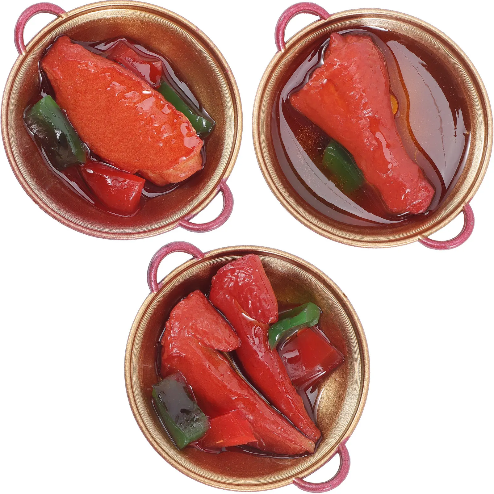 3Pcs Dry Pot Simulation Food Realistic Artificial Pretend Play Props for Kids Educational Fun Miniature Food Models
3Pcs Dry Pot Simulation Food Realistic Artificial Pretend Play Props for Kids Educational Fun Miniature Food Models