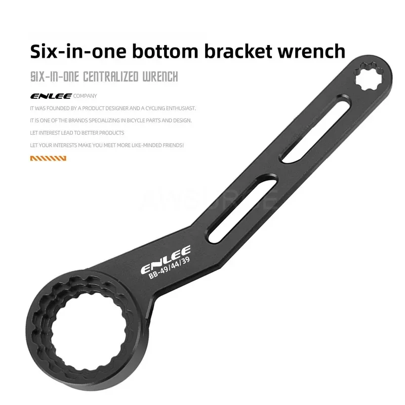 Bicycle Six-in-one Center Shaft Wrench for Shimano SRAM FSA MegaEvo DUB Speed Connection Installation and Removal Tool
Bicycle Six-in-one Center Shaft Wrench for Shimano SRAM FSA MegaEvo DUB Speed Connection Installation and Removal Tool