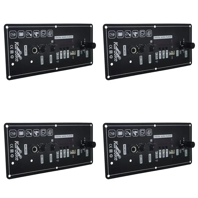 Плата усилителя звука Bluetooth B29C-4X 15 Вт с FM и Bluetooth, портативная акустическая система, усилитель мощности 5 В для караоке, усилитель MP3
Плата усилителя звука Bluetooth B29C-4X 15 Вт с FM и Bluetooth, портативная акустическая система, усилитель мощности 5 В для караоке, усилитель MP3