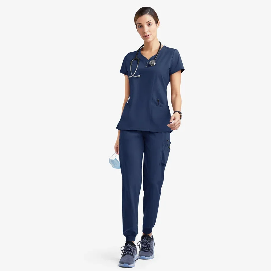 Pet Hospital Polyester-cotton Design Hand Washing Clothes Nurses Short-sleeved Overalls Spa Beauty Split Suit Brush Scrub Set
Pet Hospital Polyester-cotton Design Hand Washing Clothes Nurses Short-sleeved Overalls Spa Beauty Split Suit Brush Scrub Set