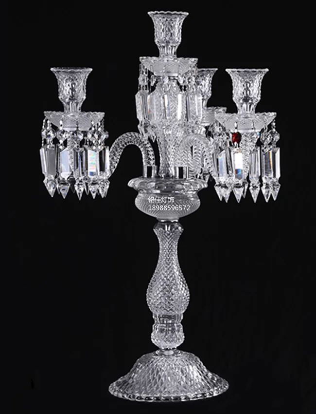 European crystal candle table lamp French designer brand wedding western restaurant bar lamp
European crystal candle table lamp French designer brand wedding western restaurant bar lamp