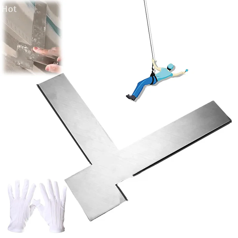 Precise and Durable 90° Right Angle Level in Stainless Steel with Scraping Edge
Precise and Durable 90° Right Angle Level in Stainless Steel with Scraping Edge