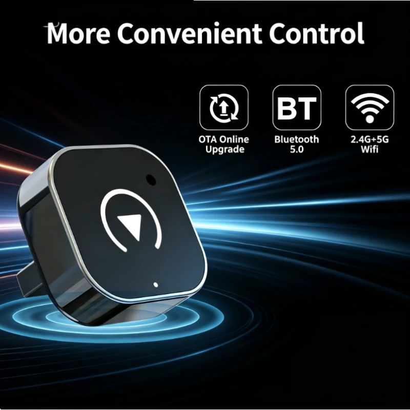 2026 NEW Wireless CarPlay Dongle Wired to Wireless Adapter Convert Factory Wired CarPlay to Wireless for Car with USB Port
2026 NEW Wireless CarPlay Dongle Wired to Wireless Adapter Convert Factory Wired CarPlay to Wireless for Car with USB Port