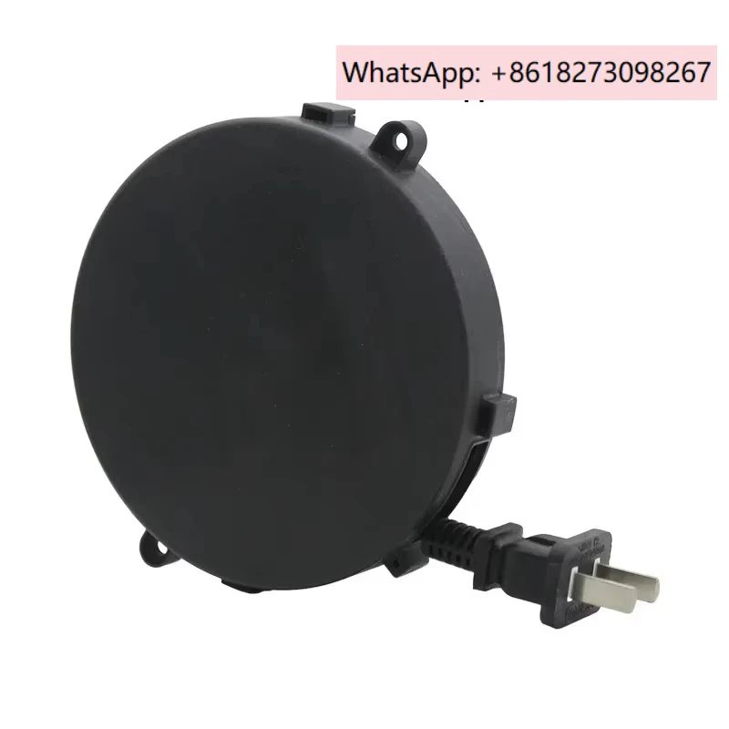 Automatic retractable self-locking small wire reel 2-core power cord storage winding device
Automatic retractable self-locking small wire reel 2-core power cord storage winding device