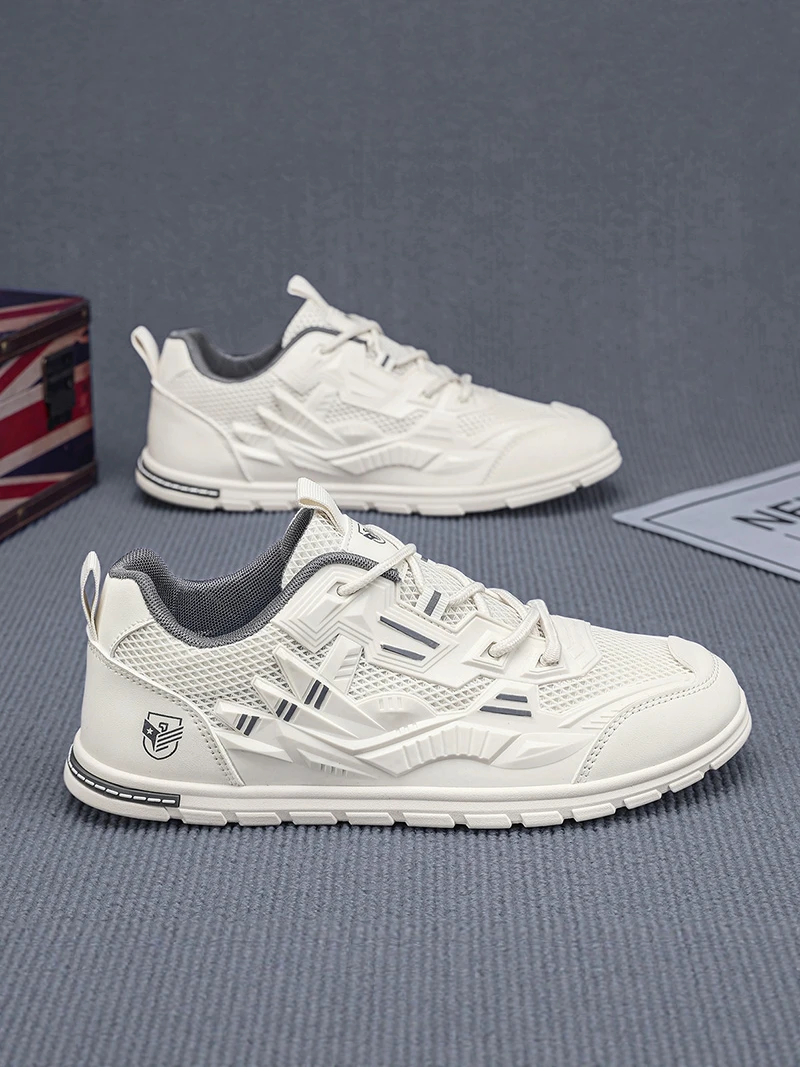 Men's Breathable Lightweight Casual Outdoor Sports Shoes Summer Anti-slip Mesh Upper Fashionable Flat Footwear for Youth
Men's Breathable Lightweight Casual Outdoor Sports Shoes Summer Anti-slip Mesh Upper Fashionable Flat Footwear for Youth