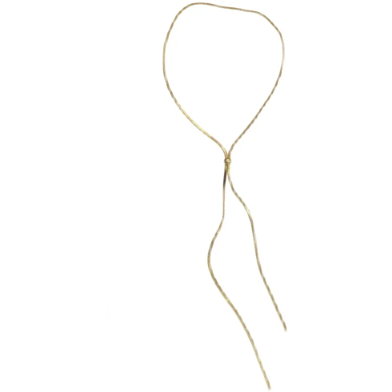 Adjustable variety of wearing styles, fashionable ins ties, long necklaces, light luxury niche sweater chains
Adjustable variety of wearing styles, fashionable ins ties, long necklaces, light luxury niche sweater chains