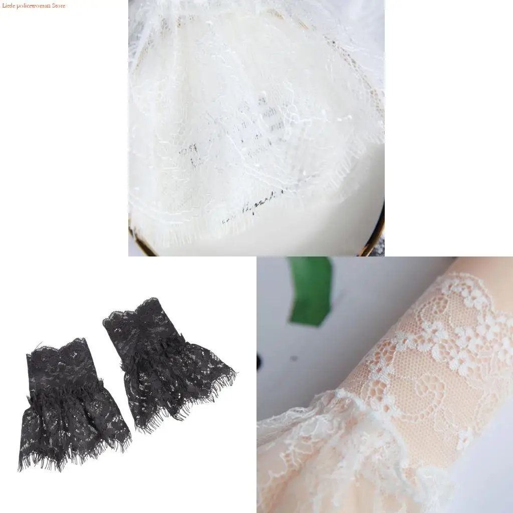 F92D женские кружевные манжеты с короткими рукавами и короткими кисточками, браслеты, однотонные перчатки, модные украшения без
F92D женские кружевные манжеты с короткими рукавами и короткими кисточками, браслеты, однотонные перчатки, модные украшения без