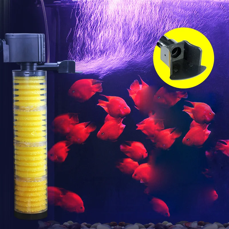 Fish Tank Circulating System 3in1 Water Filter Purification Circulating Submersible Pump For Small Household Water Change
Fish Tank Circulating System 3in1 Water Filter Purification Circulating Submersible Pump For Small Household Water Change