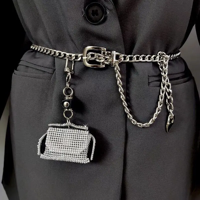 Metal waist chain accessories women's chain belt small bag decoration with dress suit trouser chain summer
Metal waist chain accessories women's chain belt small bag decoration with dress suit trouser chain summer