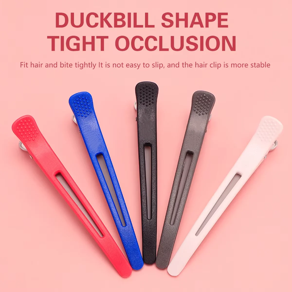 6Pcs Alligator Hair Clips Hairdressing Clamps Claws Section Clip Anti-static Barber Hairpin Salon Styling Tool Hair Accessories
6Pcs Alligator Hair Clips Hairdressing Clamps Claws Section Clip Anti-static Barber Hairpin Salon Styling Tool Hair Accessories