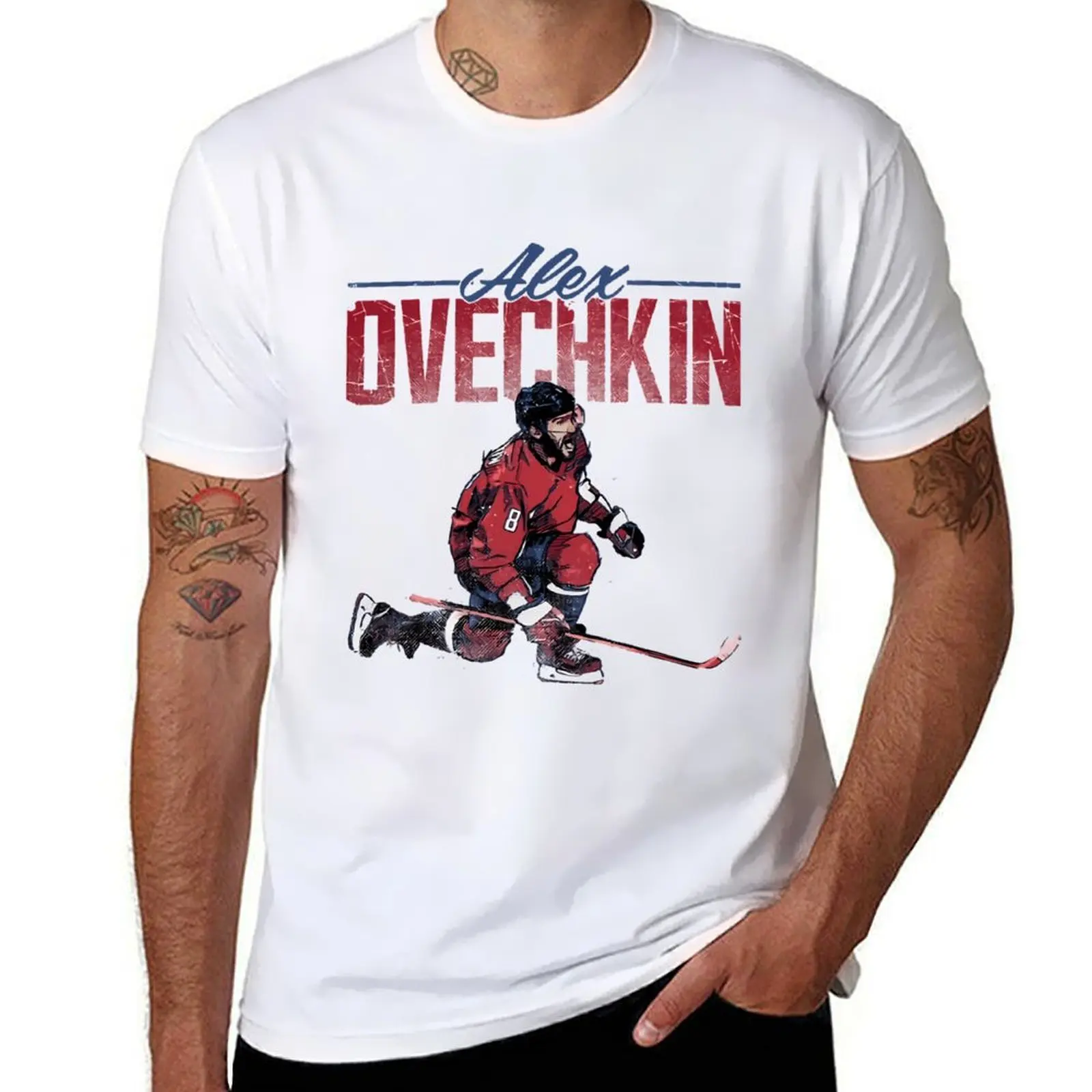 Alex Ovechkin Retro T-Shirt men t shirt cotton 100% cotton t shirts man 100% T-Shirt
Alex Ovechkin Retro T-Shirt men t shirt cotton 100% cotton t shirts man 100% T-Shirt