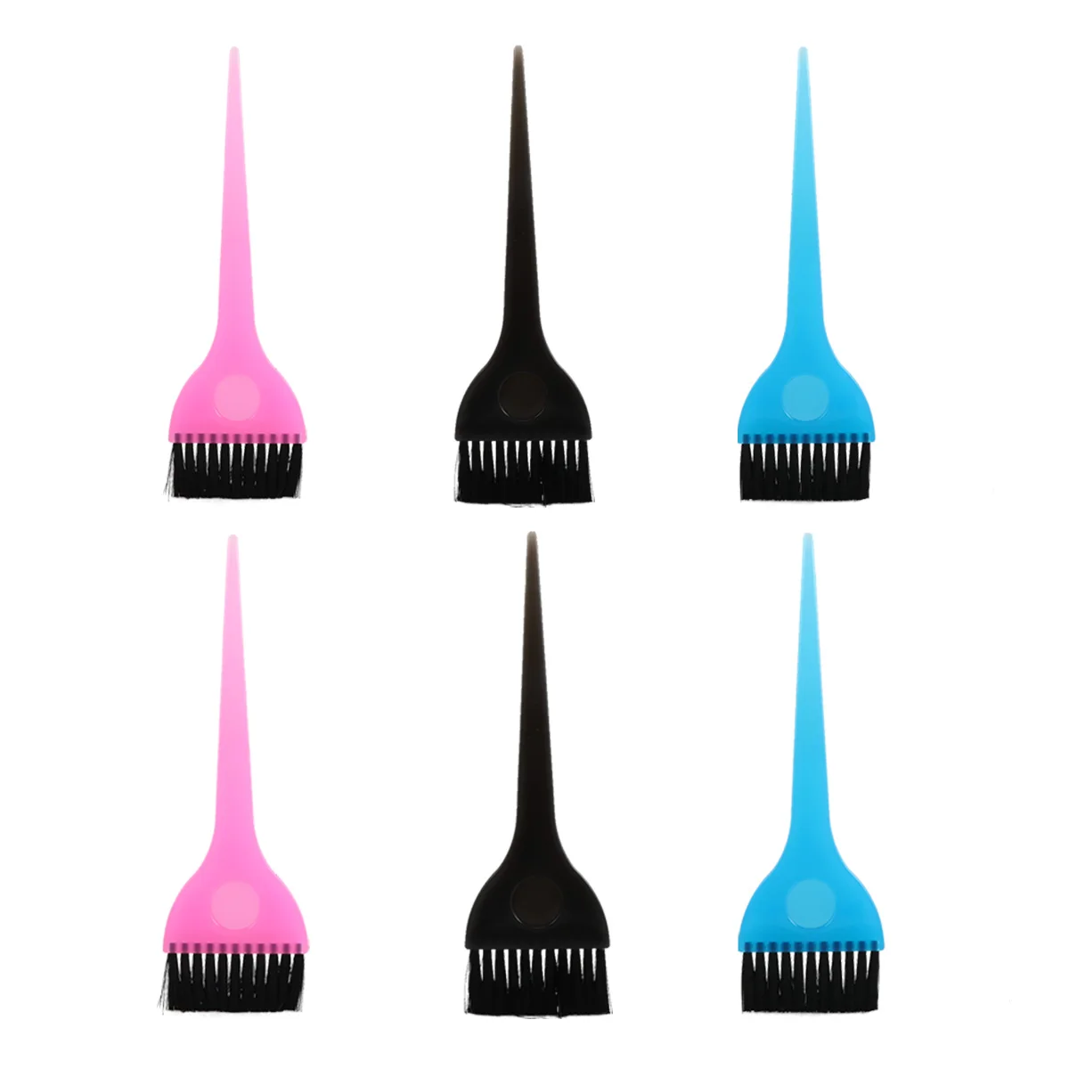 6pcs Hair Coloring Brush Dyeing Tool With Comfortable Handle For Diy Hairstyle Lightweight Design Hair Tinting Brush
6pcs Hair Coloring Brush Dyeing Tool With Comfortable Handle For Diy Hairstyle Lightweight Design Hair Tinting Brush