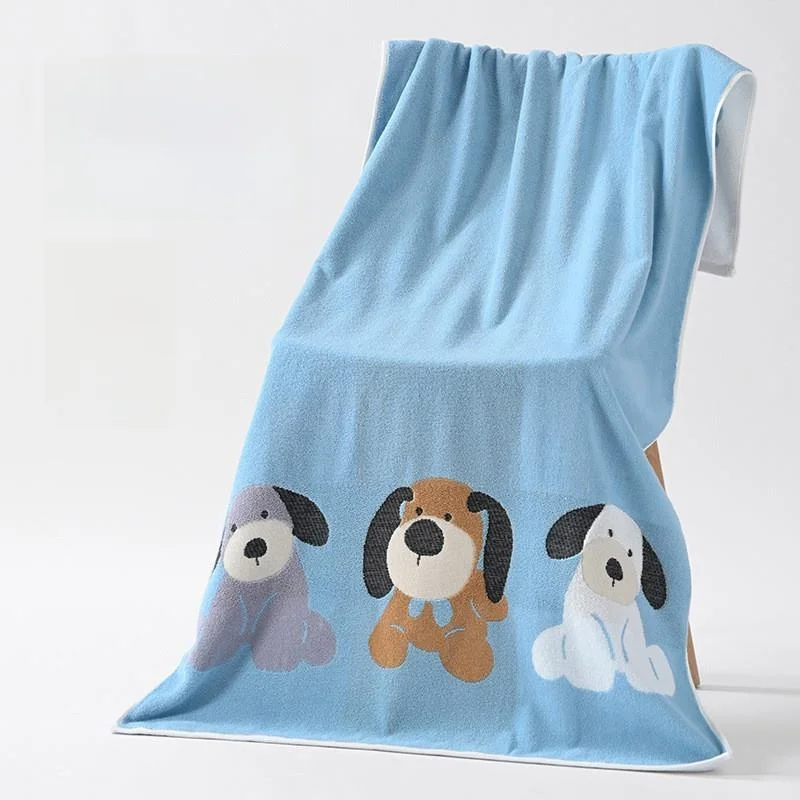 Thiened Pure Cotton Bath Towel Color Woven Embroidery Cartoon Design A-Class Materni Baby Towel for Adults Home Use
Thiened Pure Cotton Bath Towel Color Woven Embroidery Cartoon Design A-Class Materni Baby Towel for Adults Home Use