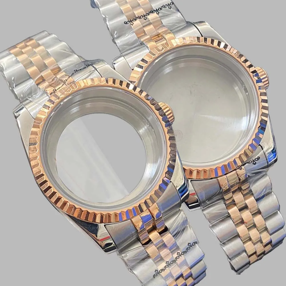 Набор ремешков для корпуса часов 39 мм для механизма NH35 NH36, рифленый безель из нержавеющей стали, серебряная роза, сапфировое стекло, ремешок для часов
Набор ремешков для корпуса часов 39 мм для механизма NH35 NH36, рифленый безель из нержавеющей стали, серебряная роза, сапфировое стекло, ремешок для часов