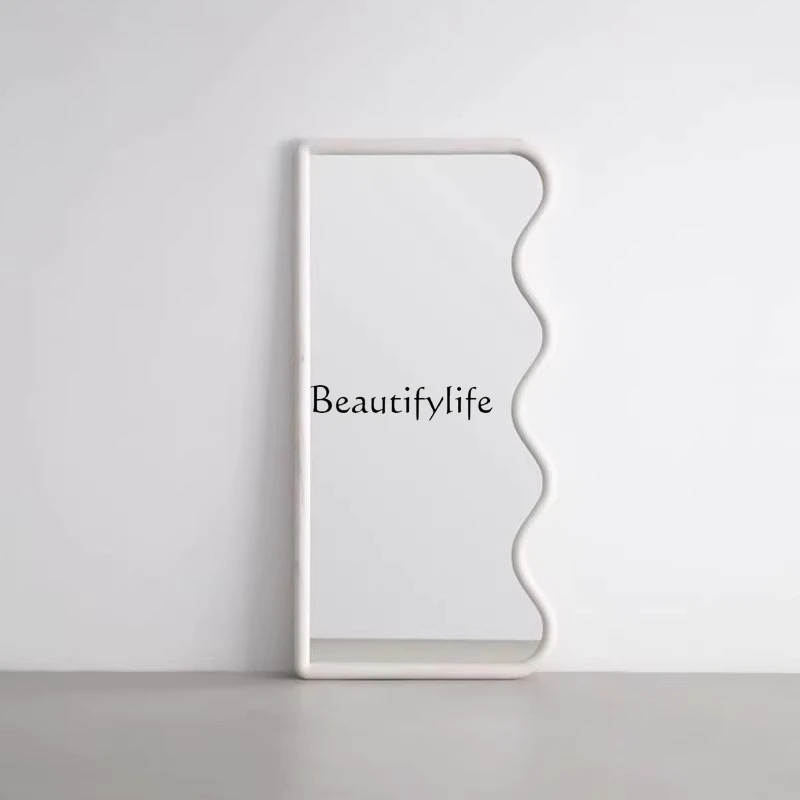 Household wall-mounted full-length mirror log wind wave wall-mounted full-length mirror bedroom
Household wall-mounted full-length mirror log wind wave wall-mounted full-length mirror bedroom