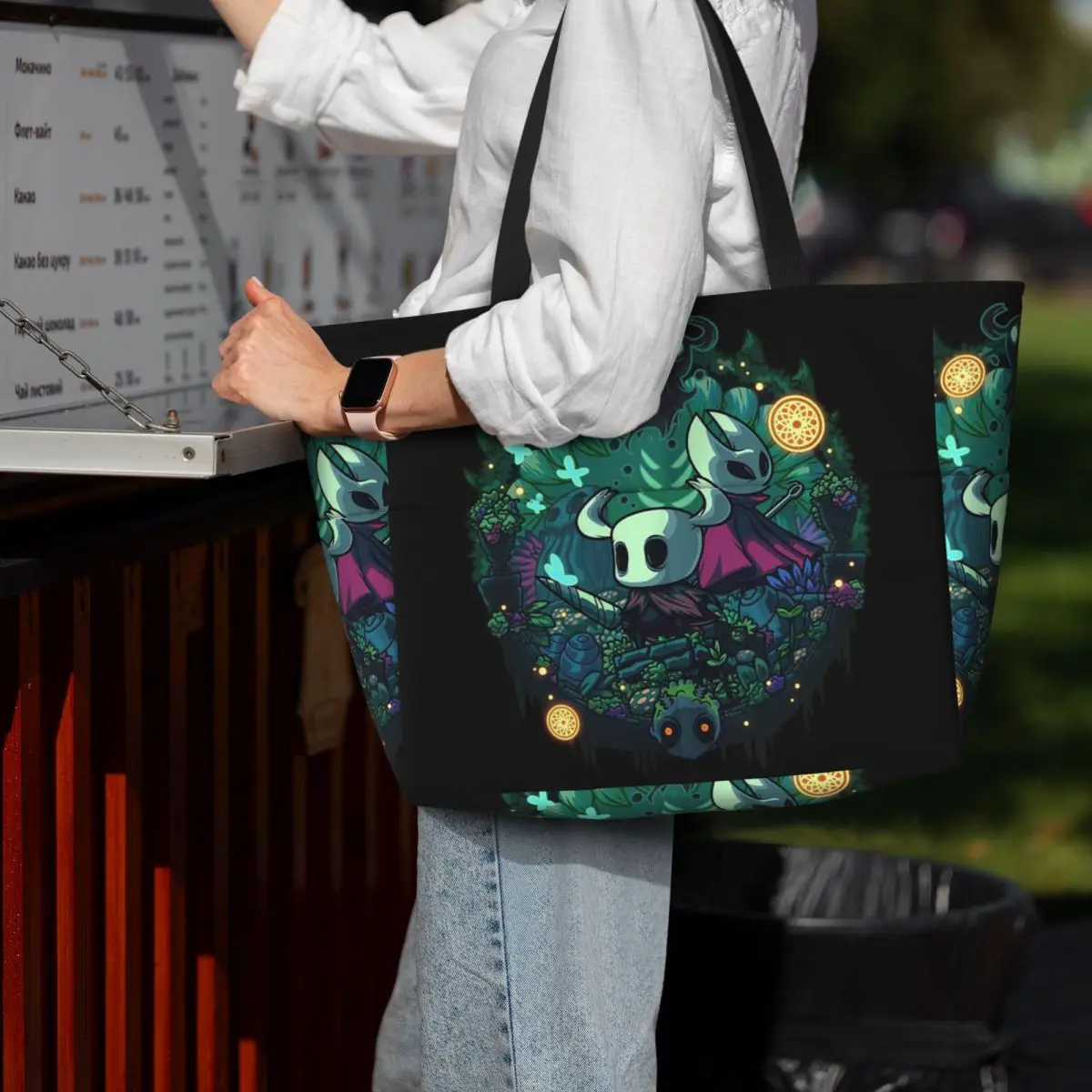 Hollow Knight Beach Tote Bag Sport Gym Yoga Duffle Large Tote Bag Women Travel Bag Fitness bag
Hollow Knight Beach Tote Bag Sport Gym Yoga Duffle Large Tote Bag Women Travel Bag Fitness bag