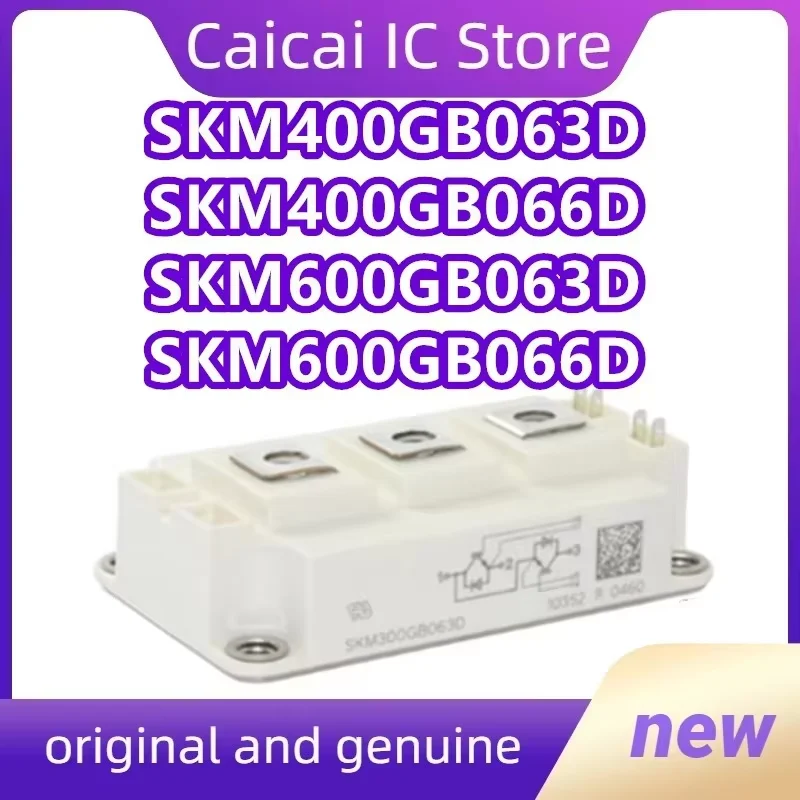SKM200GB063D SKM300GB063D SKM400GB063D SKM400GB066D SKM600GB063D SKM600GB066D IGBT Module New Original
SKM200GB063D SKM300GB063D SKM400GB063D SKM400GB066D SKM600GB063D SKM600GB066D IGBT Module New Original