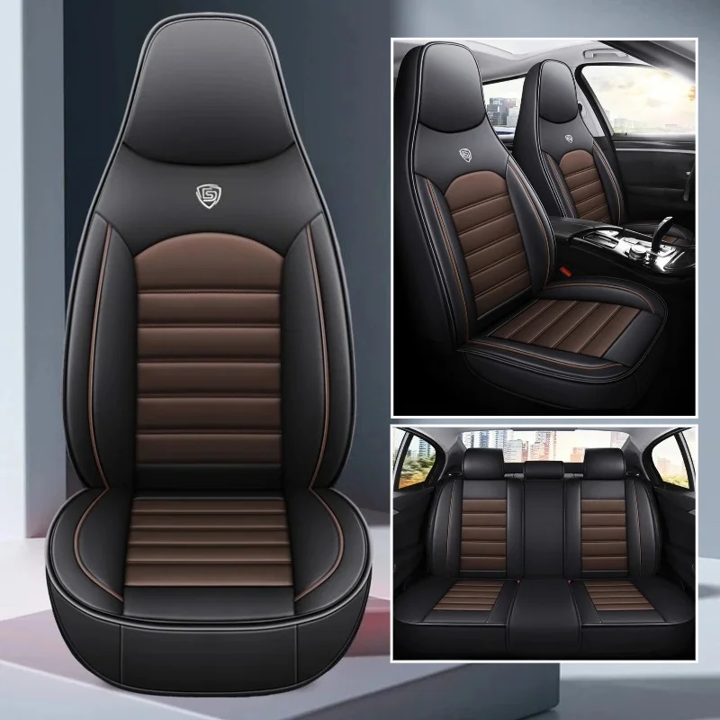 PU Leather Car Seat Covers 3D Surround Skin Friendly Breathable Wear Proof for All Season, Suitable for One-piece Hooded Seats
PU Leather Car Seat Covers 3D Surround Skin Friendly Breathable Wear Proof for All Season, Suitable for One-piece Hooded Seats
