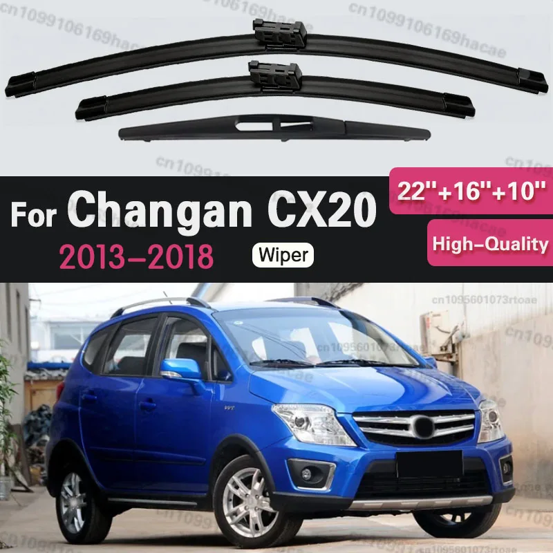 3x Set For CHANGAN Changan CX20 2013 - 2018 Front Rear Wiper Blades Windshield Windscreen 22"+16"+10" Car Accessories
3x Set For CHANGAN Changan CX20 2013 - 2018 Front Rear Wiper Blades Windshield Windscreen 22"+16"+10" Car Accessories