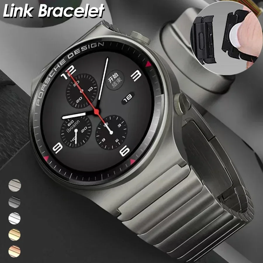 Luxury Link Strap For Huawei Watch 4Pro GT5/4 46mm Stainless Steel Band For Samsung galaxy 7 6 5 40mm 44mm Bracelet Accessories
Luxury Link Strap For Huawei Watch 4Pro GT5/4 46mm Stainless Steel Band For Samsung galaxy 7 6 5 40mm 44mm Bracelet Accessories
