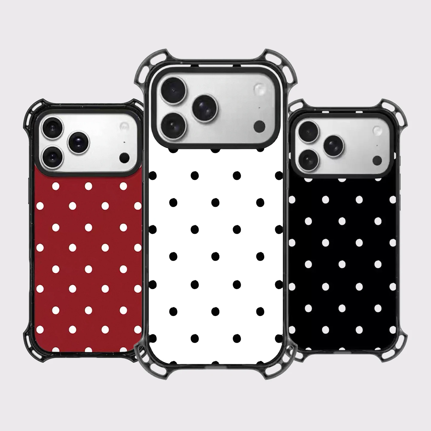Red Black White Dots 4 Corner Case for IPhone 14 15 16 17 Pro Max Case - Protective Magnetic Case
Red Black White Dots 4 Corner Case for IPhone 14 15 16 17 Pro Max Case - Protective Magnetic Case