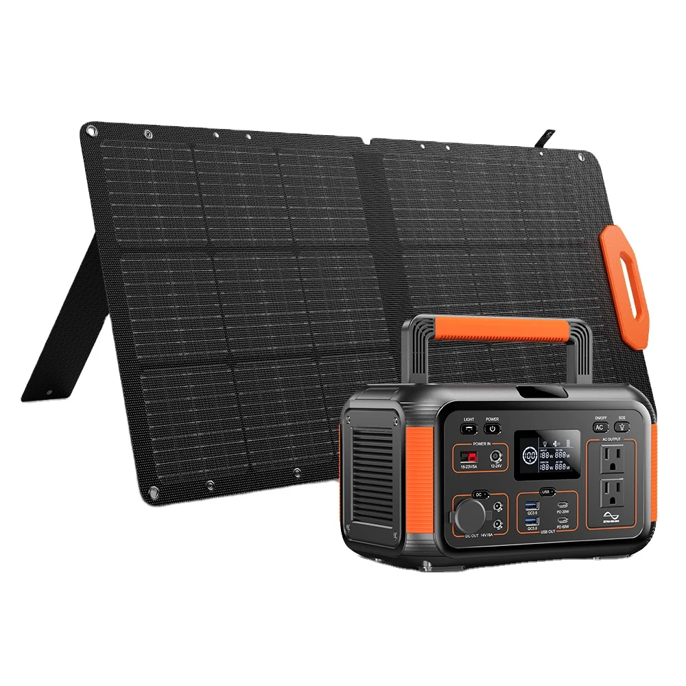 EBL Camping Outdoors 110V Pure Sine Wave AC Outlet 60W Portable Power Station 500W Solar Generator
EBL Camping Outdoors 110V Pure Sine Wave AC Outlet 60W Portable Power Station 500W Solar Generator