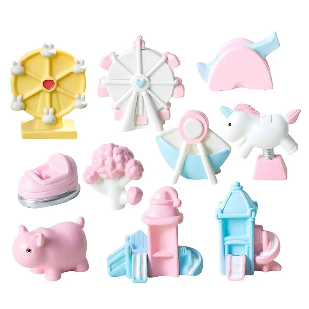 10 PCS DIY Decorations Projects Miniature Model Toys Playground Figurines Resin Garden Small Ornaments
10 PCS DIY Decorations Projects Miniature Model Toys Playground Figurines Resin Garden Small Ornaments