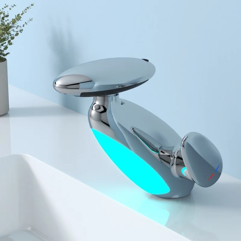 Luxury Bathroom Faucet with LED lighting Multi Functional Drawing Stretch Faucet Cold and Hot Tap
Luxury Bathroom Faucet with LED lighting Multi Functional Drawing Stretch Faucet Cold and Hot Tap