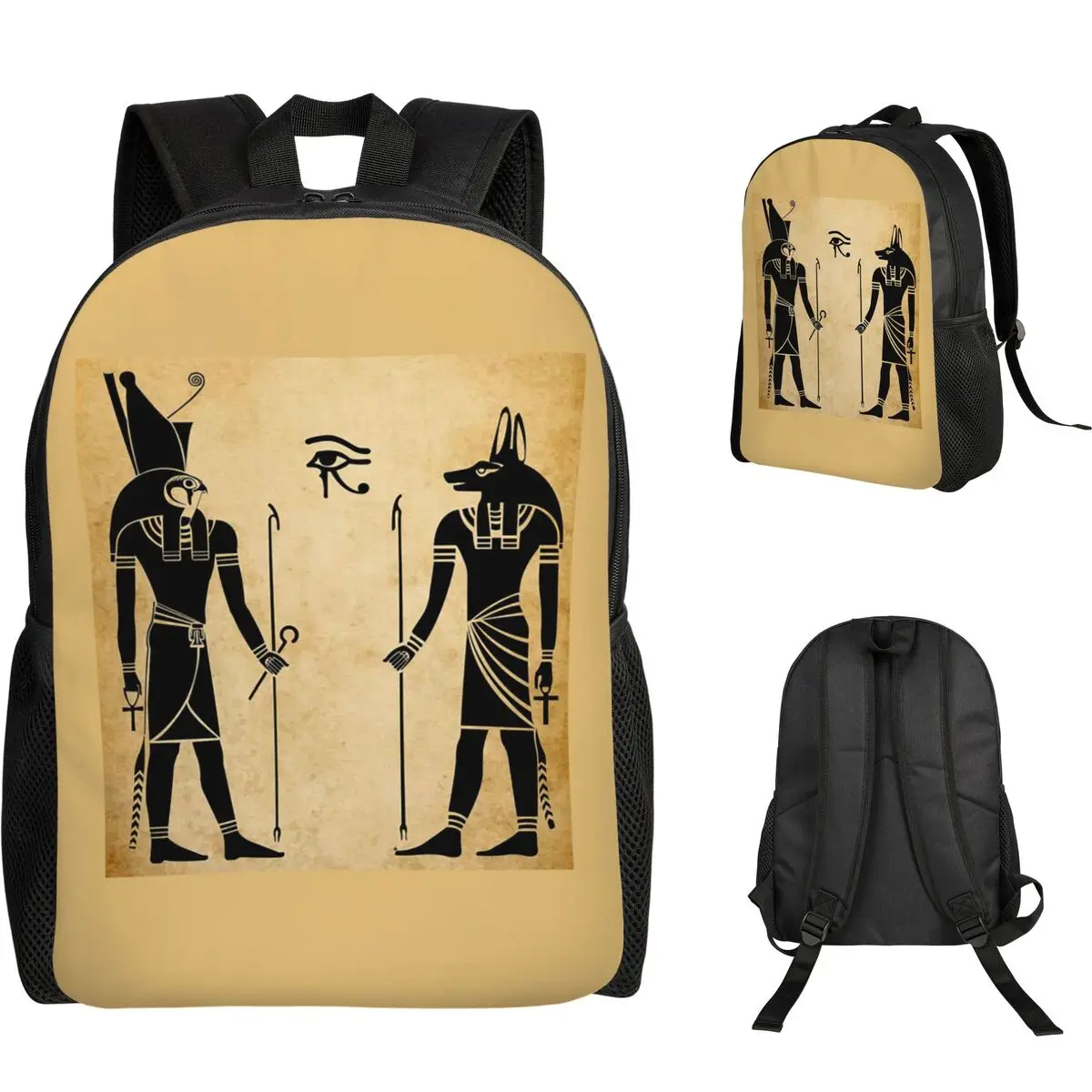 Рюкзак с изображением древнеегипетских богов Горуса и Анубиса, египетского фараона, школьная сумка для мальчиков и девочек, сумка для книг, школьная сумка, сумки через плечо для компьютера
Рюкзак с изображением древнеегипетских богов Горуса и Анубиса, египетского фараона, школьная сумка для мальчиков и девочек, сумка для книг, школьная сумка, сумки через плечо для компьютера