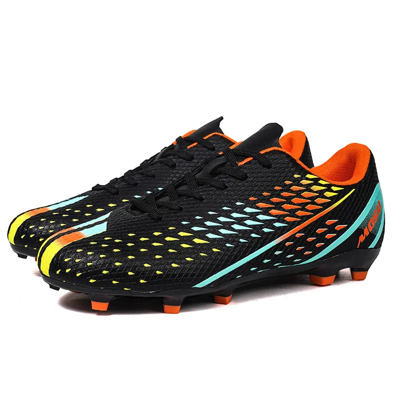 Firm Ground Men Football Sports Shoes Breathable Air Circulation Design Anti Slip Bottom Outdoor Match Running Shoes
Firm Ground Men Football Sports Shoes Breathable Air Circulation Design Anti Slip Bottom Outdoor Match Running Shoes