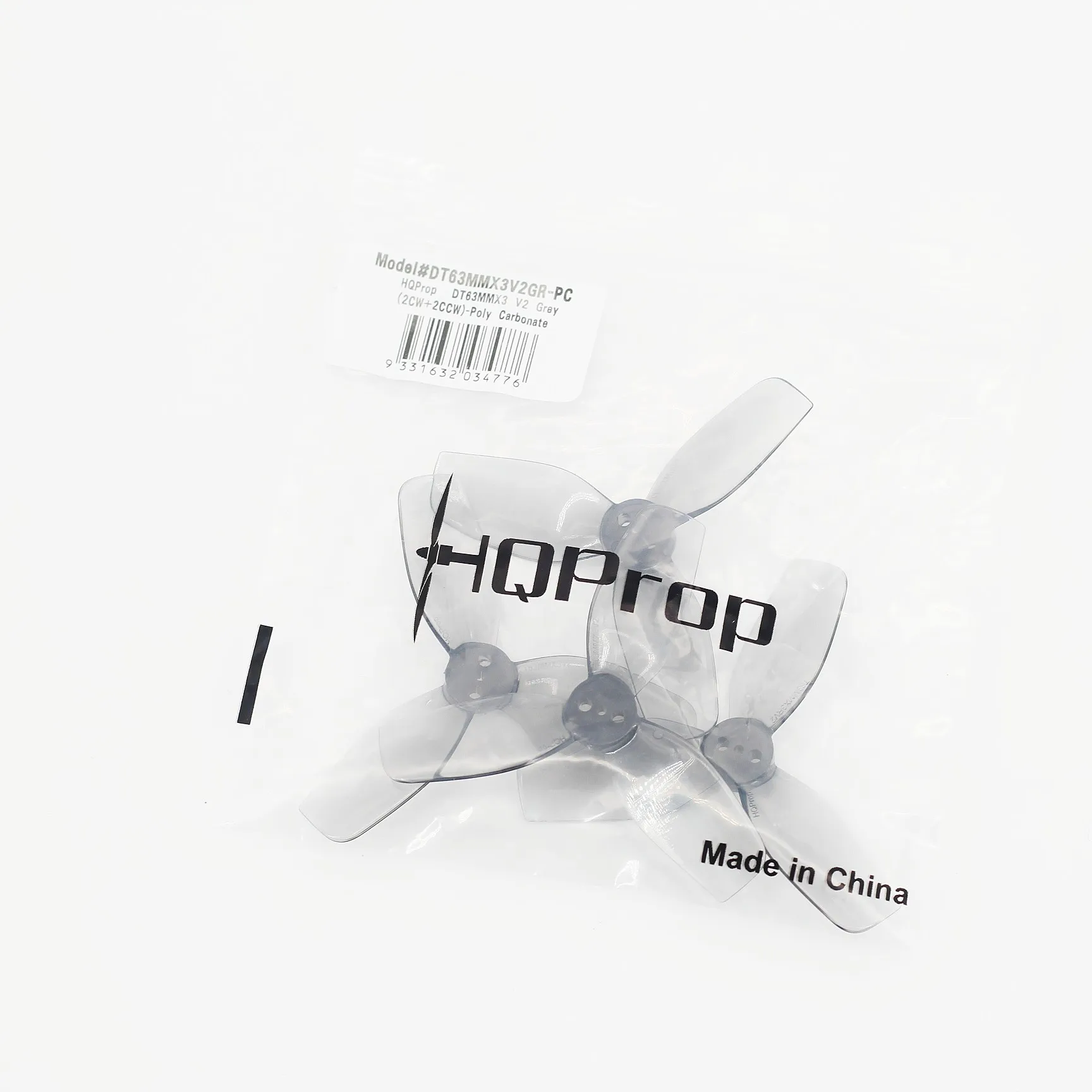 HQProp DT63MMX3V2 Propeller 2.5-inch 2 Front and 2 Back Compatible with BEE25 Frame
HQProp DT63MMX3V2 Propeller 2.5-inch 2 Front and 2 Back Compatible with BEE25 Frame