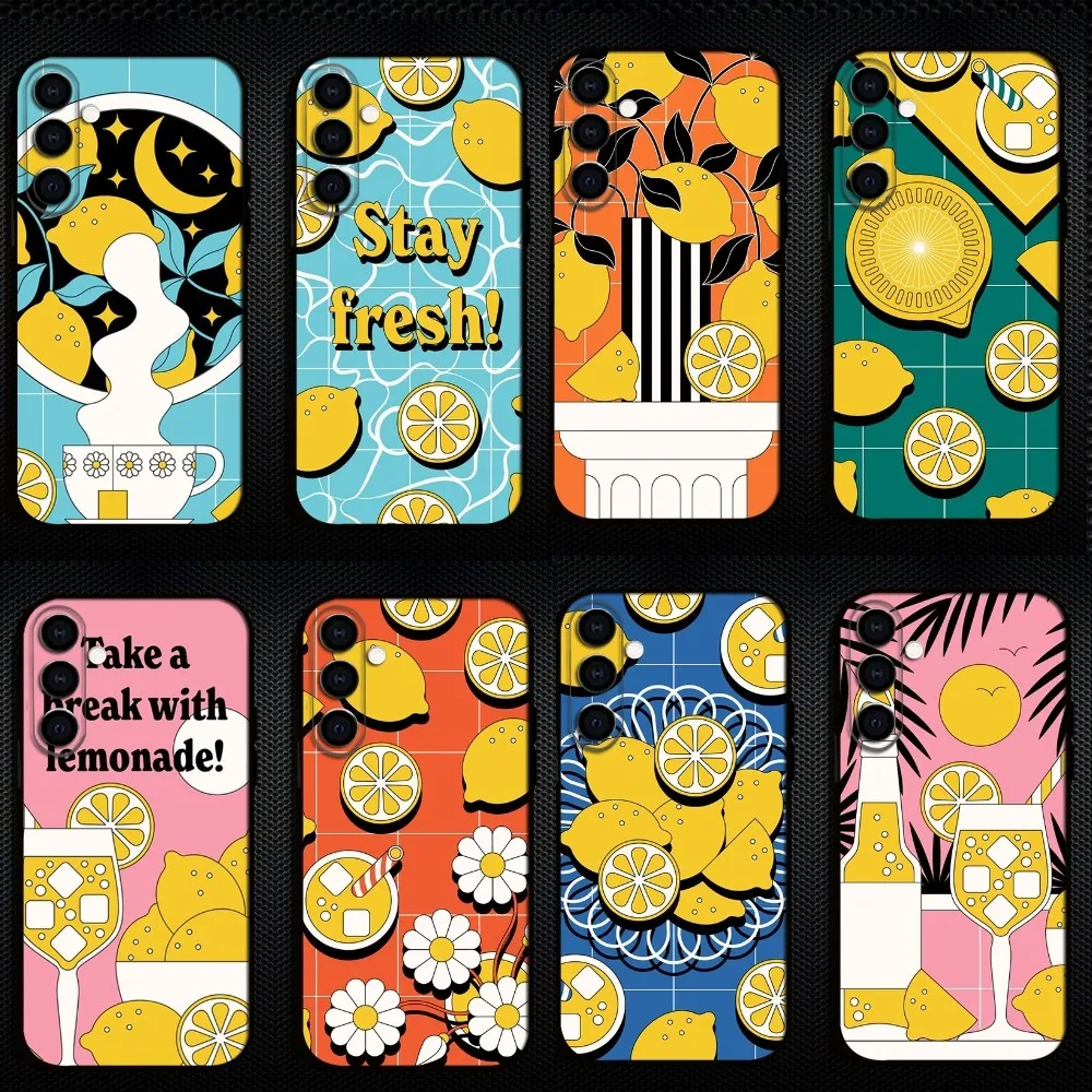 Lemons Illustration Series Phone Case For Samsung Galaxy A73/A72/A71/A70/A53/A52/A51/Others Soft Black Shell
Lemons Illustration Series Phone Case For Samsung Galaxy A73/A72/A71/A70/A53/A52/A51/Others Soft Black Shell