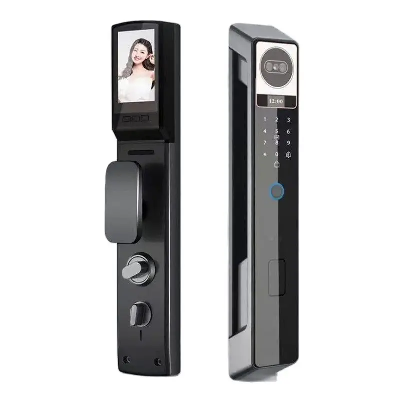 Fingerprint Lock Automatic Household Anti-Theft Door Lock Face Recognition Electronic Lock Visible Cat's Eye Intelligent Passwor
Fingerprint Lock Automatic Household Anti-Theft Door Lock Face Recognition Electronic Lock Visible Cat's Eye Intelligent Passwor