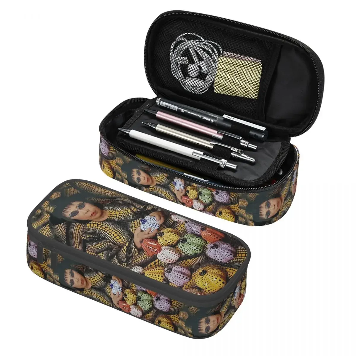 Custom Yayoi Kusama Self-portrait Cute Pencil Cases Girls Boys Large Capacity Pencil Pouch Student School
Custom Yayoi Kusama Self-portrait Cute Pencil Cases Girls Boys Large Capacity Pencil Pouch Student School