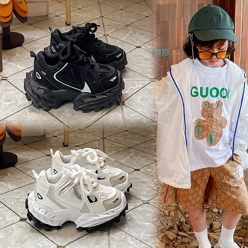 Kids Sneakers Spring and Autumn Children Sports Shoes Unisex Mesh Upper Breathable Basketball Shoes Tennis Casual Flats Footwear
Kids Sneakers Spring and Autumn Children Sports Shoes Unisex Mesh Upper Breathable Basketball Shoes Tennis Casual Flats Footwear