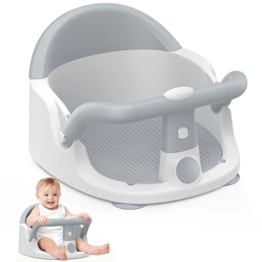 Baby Bath Seat for Babies 6 Months Up Sitting Up Non-Slip Portable Infant Bath Chair with Suction Cup Safe and Comfortable Bath
Baby Bath Seat for Babies 6 Months Up Sitting Up Non-Slip Portable Infant Bath Chair with Suction Cup Safe and Comfortable Bath
