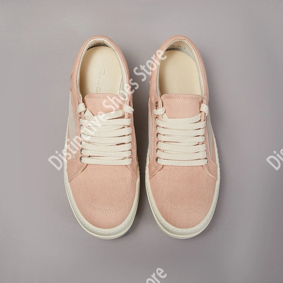 Pink Canvas Low Top Sneakers Ro Men Lace Up Shoes Casual Women Shoes Classic Men's Platform Skateboard Shoes Retro Sneakers
Pink Canvas Low Top Sneakers Ro Men Lace Up Shoes Casual Women Shoes Classic Men's Platform Skateboard Shoes Retro Sneakers