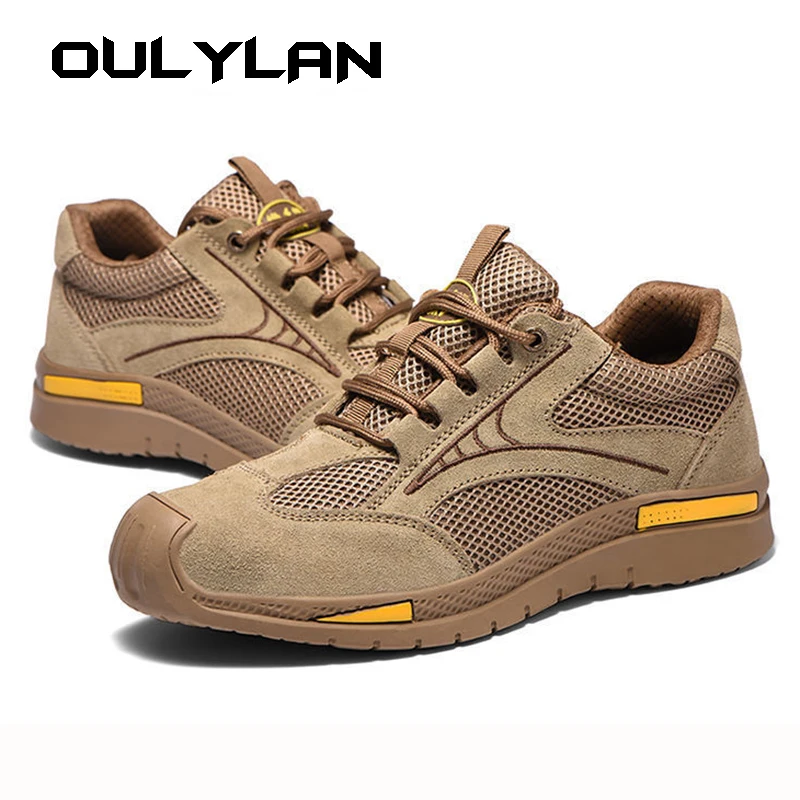 Breathable Men Work Shoes Summer Safety Shoes Lightweight Protective Sneakers Safety Steel Toe Shoes Men Puncture-Proof boots
Breathable Men Work Shoes Summer Safety Shoes Lightweight Protective Sneakers Safety Steel Toe Shoes Men Puncture-Proof boots